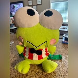 Hello Kitty Keroppi Plush Backpack